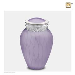 Blessing medium urn Pearl Lavender&Pol silver